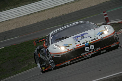 Team Farnbacher starter fra Pole